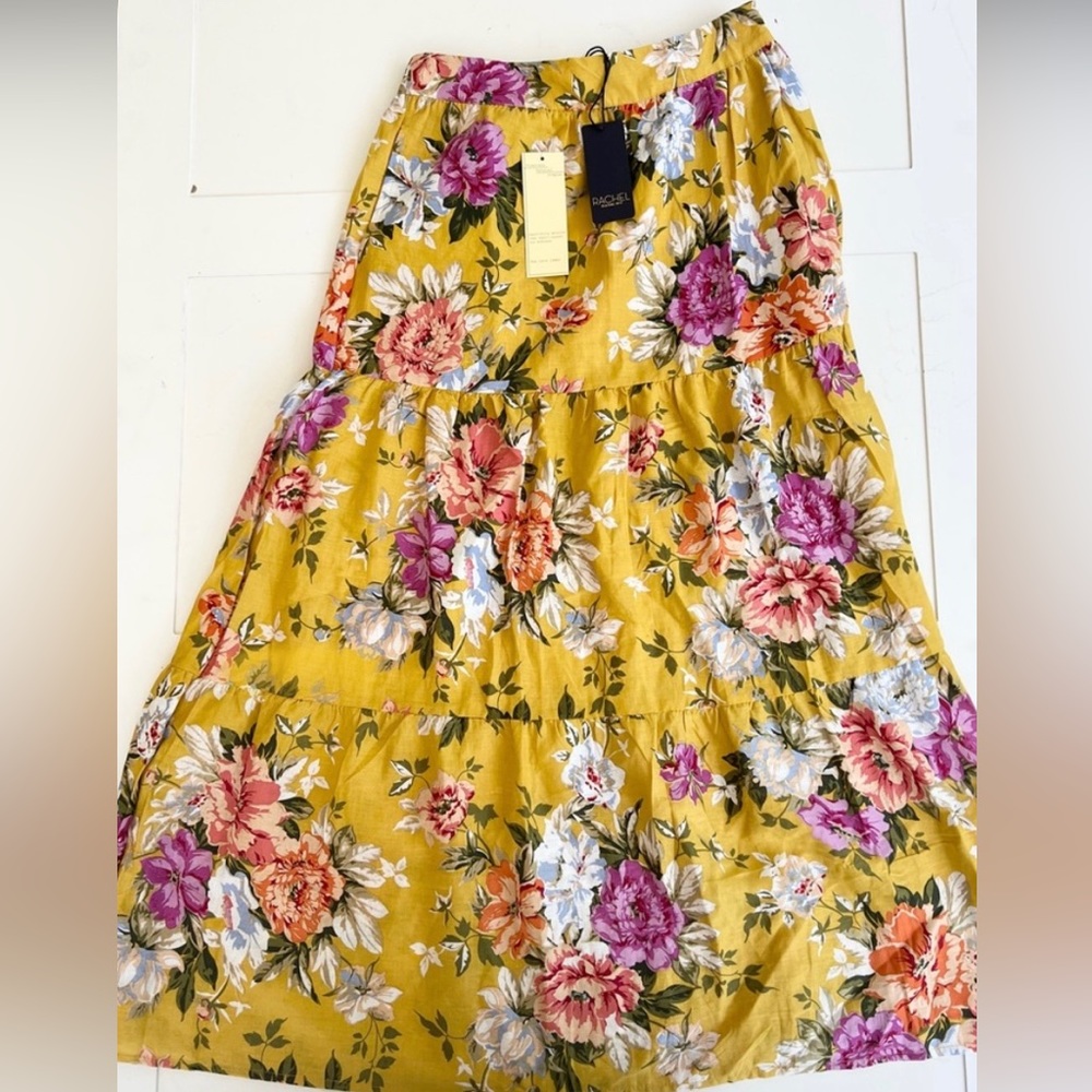Rachel Roy Floral Skirt Size Small